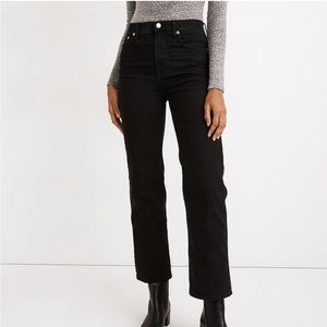 Madewell Slim Wide-Leg Jeans in Lunar Wash